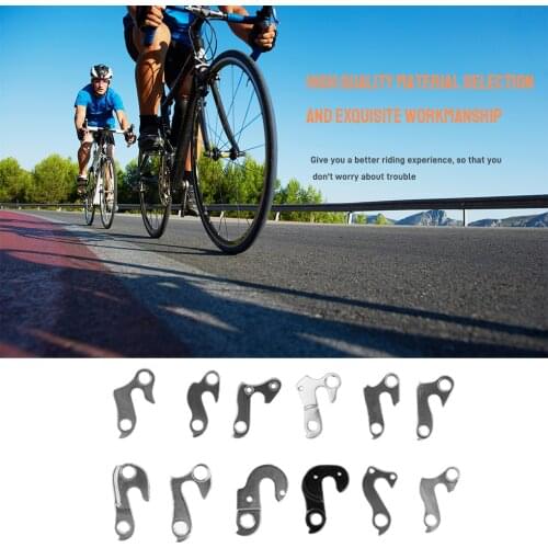 Portable Bike Rear Hanger Aluminum Alloy Bicycle Tail Hook Bike Convertor Adapter Bicycle MTB Rear Gear Mech Derailleur Hanger