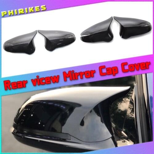 Carbon Mirror Cover for -BMW M2 M3 M4 F80 F82 2015-2020 Rearview Side Mirror Caps Only Left Hand Drive