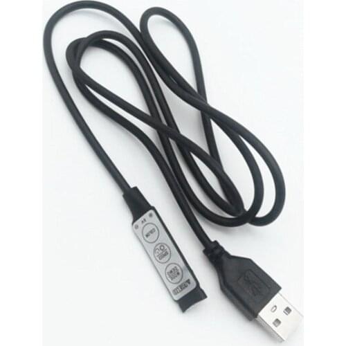 USB Mini Bluetooth DC 5V LED RGB Controller 6A 3 way 4P female Light strip interface Controller For LED Strip Light