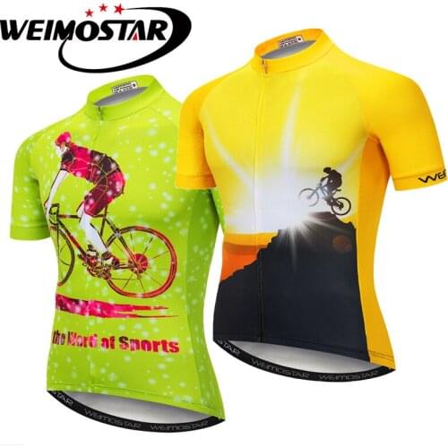 Weimostar Bicycle Jersey Mens Shirt Short Sleeve Cycling Jersey Summer Mountain Bicycle Clothing Maillot Ropa Ciclismo Clothes