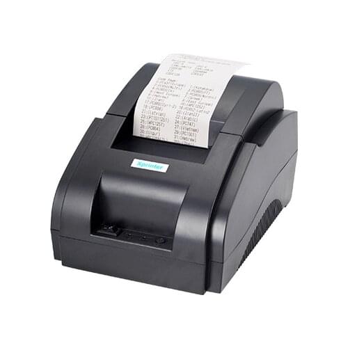 High quality 58mm thermal Receipt pirnter low noise POS printer commercial retail POS systems USB Port /Bluetooth