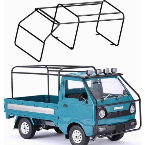 WPL-D12 1/10 SUZUKI CARRY RC minivan truck Metal roll cage, rear bucket metal frame/metal rear carport, RC car parts