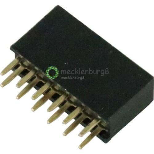 10 pieces. 2X6 Pin 12 P 2.54 mm Double Row Female Straight Socket