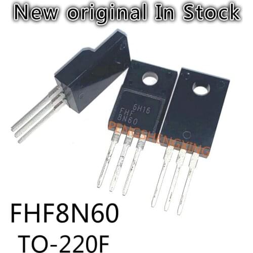 10PCS/LOT FHF8N60 8N60 TO-220F 600V 8A TO220F New original spot hot sale