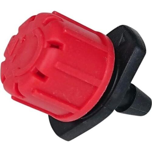 10pcs Water-saving 8-hole Hook Fixed Stem Bubbler Drip Irrigation Adjustable Dripper Drip Tip Micro Irrigation Garden