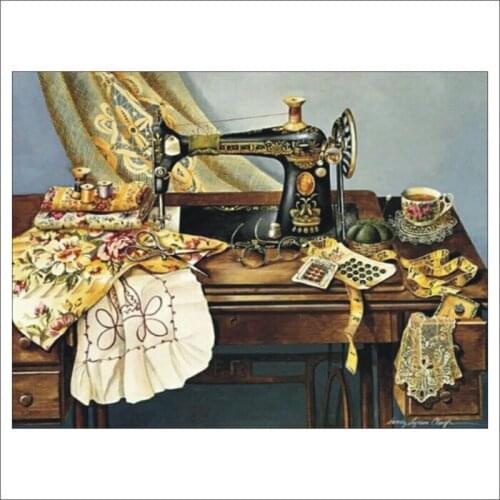 3D iamond painting sewing machine processing diamond diamond painting decoration DIY diamond mosaic wall decoration gift T283