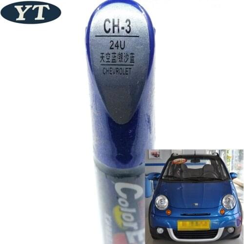 Car scratch repair pen, auto paint pen BLUE color for Chevrolet Cruze, SAIL,aveo,epica, trax,spark malibu,captiva