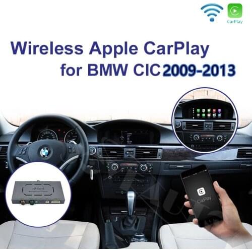 Joyeauto Wireless Apple Carplay For 2009-2013 BMW CIC 3 5 7 Series X1 X3 X4 X5 X6 Android Auto Non-destructive installation