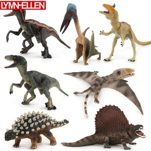 Ancient Animal Dinosaur Can Movable Jaw Series Toy Simulation Dinosaur Action Figures PVC Model Decoration Child Collection Gift