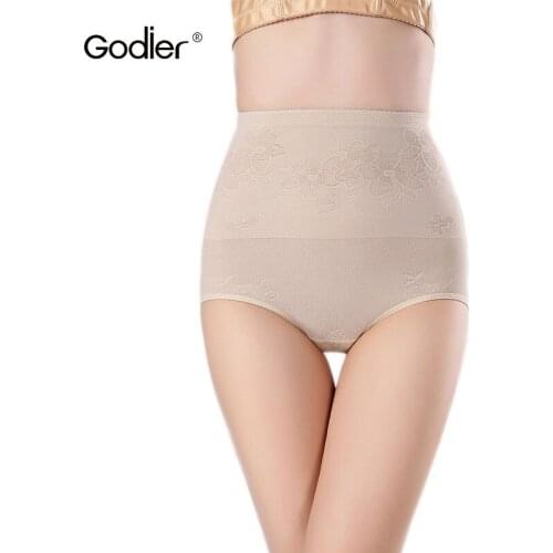 Godier Postpartum Slimming Abdomen Shapers Thin Waist Trainer corsets Plus Size Tummy Control Panties Women Corrective Underwear