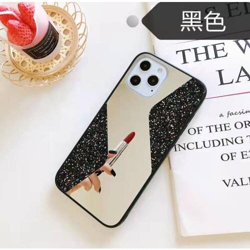 Fashion Glitter Mirror Case For iPhone 12 Mini XR XS Xs Max X 8 7 6 6s Plus 11 12 Pro Max S Diamond Cover Protective shell
