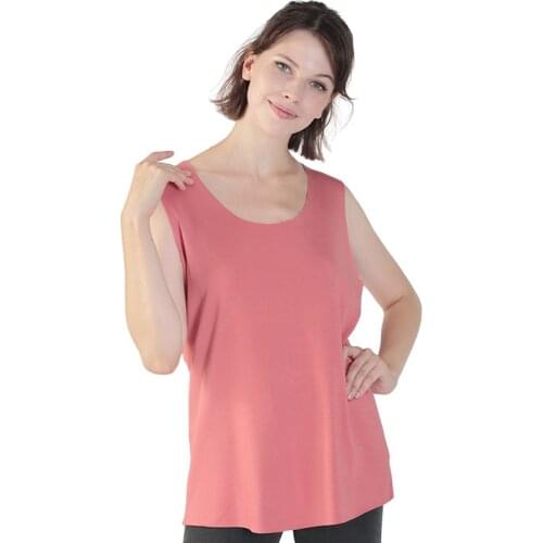 Autumn And Winter WomenS Seamless Vest Female Base Thickened Plus Velvet Sleeveless Top Body Fit Underwear Casual Homewear