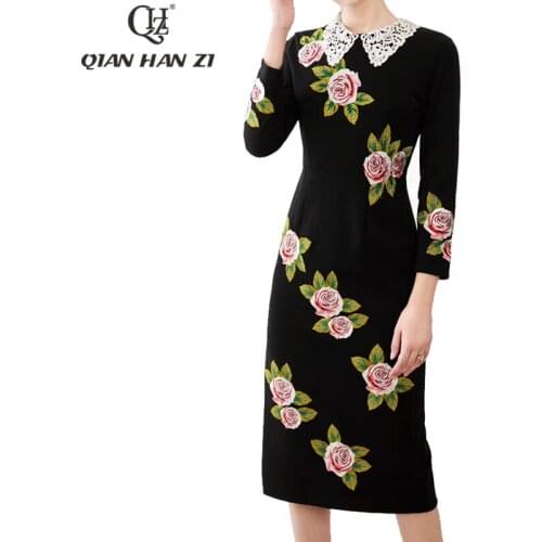 Модные обтягивающие платья Qian Han Zi China At AliExpress