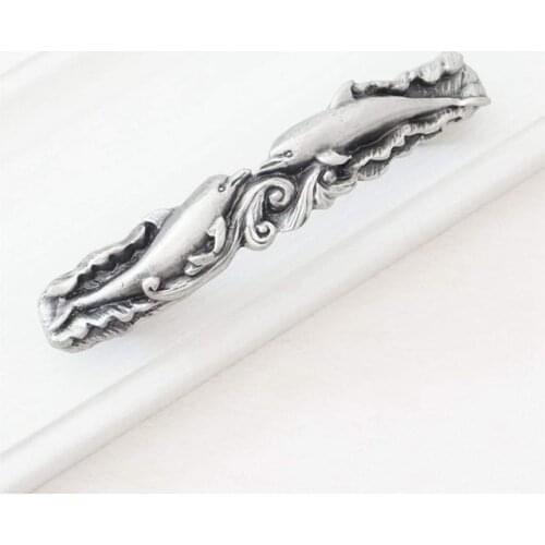 Turtle Fish Starfish Knob Dresser Knob Drawer Knobs Pulls Handle Kitchen Cabinet Door Knobs Antique Silver Black Pewter Animal