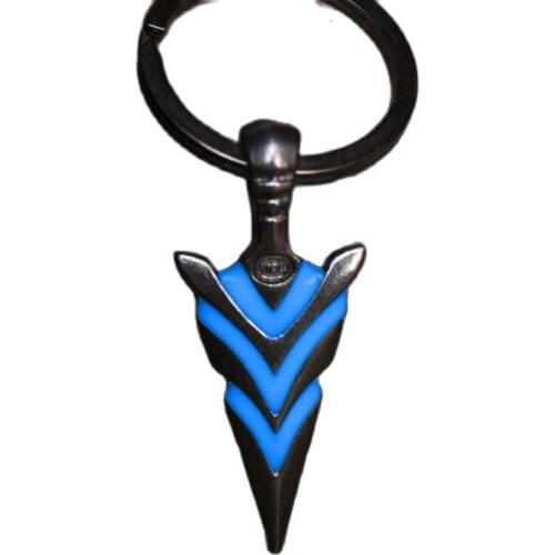 Glowing Star Trek car keychain spaceship keychain men women keyring GLOW in the DARK fashion charm keychain