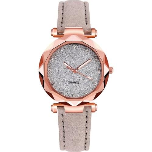 Ladies Fashion Korean Rhinestone Watch Female Rose Gold Quartz Belt Watch Womens Watches Fashion Clock Watch Women Watches 30