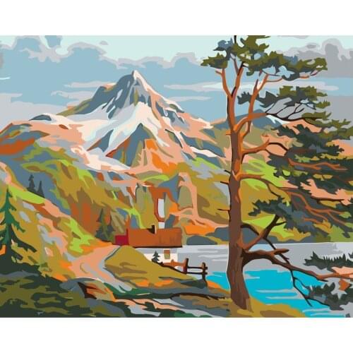 Живопись по номерам Paintings By Numbers Landscapes