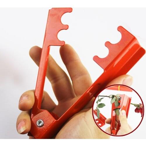1pcs Rose Removal Thorn Tool Florist Metal Flower Picker Used To Remove Rose Thorn Hand Gbonsai Arden Tools Shears Metal