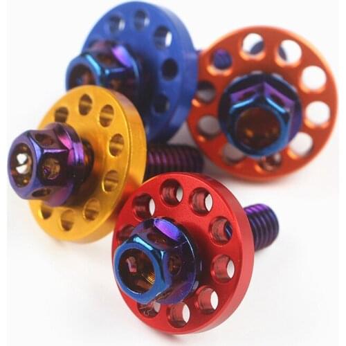 52 Motorcycle M6x20mm Fenter Decorative Screw Hollow Screw 304 Stainless Steel