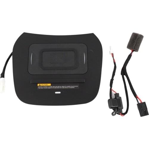 Car QI Wireless Charging Phone Charger for Hyundai Grand Santa Fe IX45 2015- Charging Plate Accessories