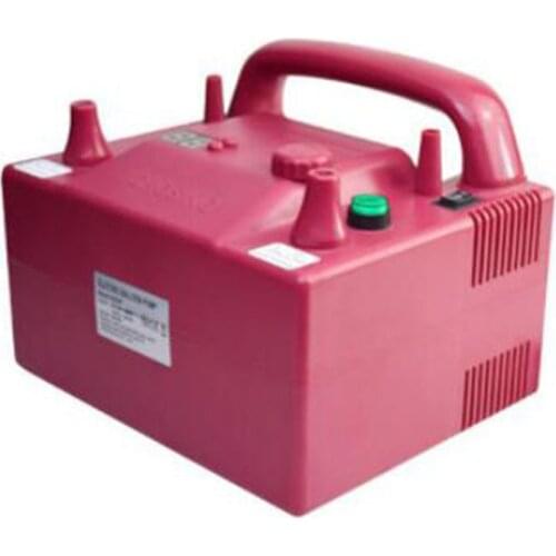 B362P borosino Can freely set the time to inflate, also can press the air nozzle to immediately air balloon electric pump