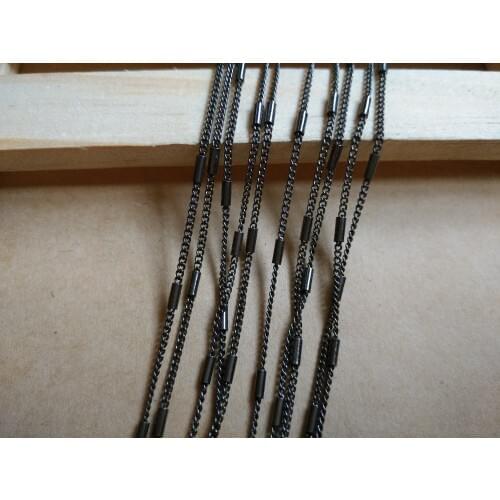 Free shipping bracelet necklace material DIY steel chain accessories Jewelry parts brass chain/mm matt smb1079