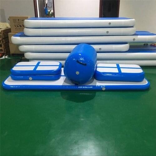 Free Shipping Door To Door A Set (6 Pieces) Inflatable Air Track Tumbling Mats Air Floor Mat For Sale