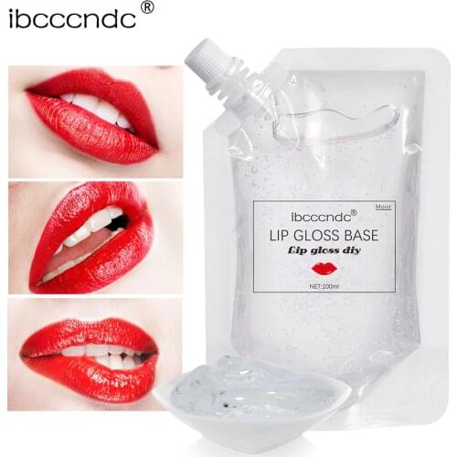 DIY Moisturizing Lip Gloss Base Oil Non-Stick DIY Lipstick Material Base Gel Handmade Liquid Lipstick Lipgloss Makeup Tools