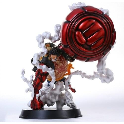 One Piece 25cmanime Figure Luffy 4th Gear King Kong Boxing Version Pvc Action Figure Statue Collection Model Decoration Toy Gift