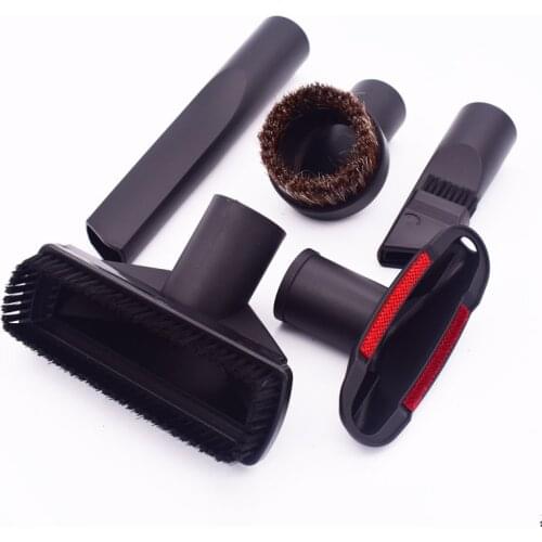 5pcs/lot Vacuum Cleaning sets horse brush Flat Suction Brush sofa suction brush PP brush Inner Dia 32mm universal vacuum cleaner