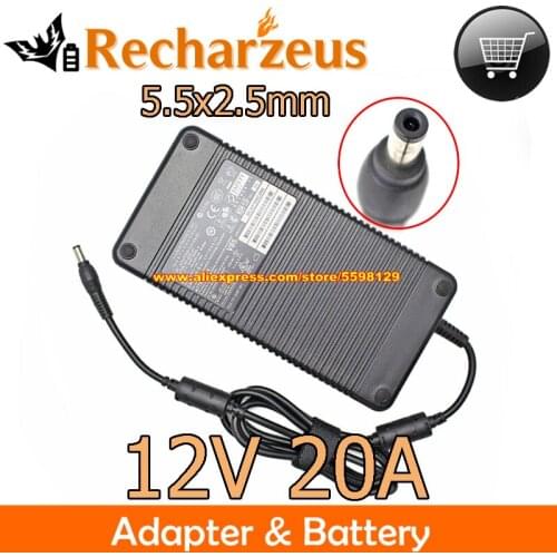 Genuine Delta EADP-220AB B AC Adapter 341-0222-01 12V 20A 240W Black High Power Laptop Charger