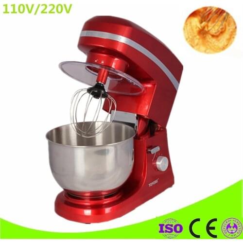 Food Mixer Blender Automatic Household Commercial Multifunctional Dough Mixing Machine Cooker Egg Blender Kitchen 5L