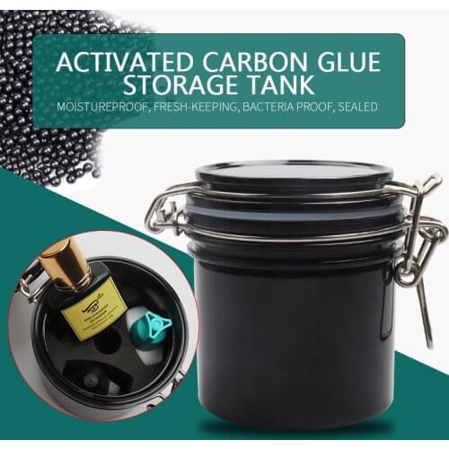 Eyelash Beauty Tool Grafting Eyelash Glue Storage Tank Activated Carbon Glue Storage Box Eyelash Glue