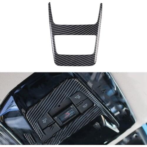Car Interior Reading Light Decorative Frame Roof Light Button Frame for Toyota HARRIER 2020