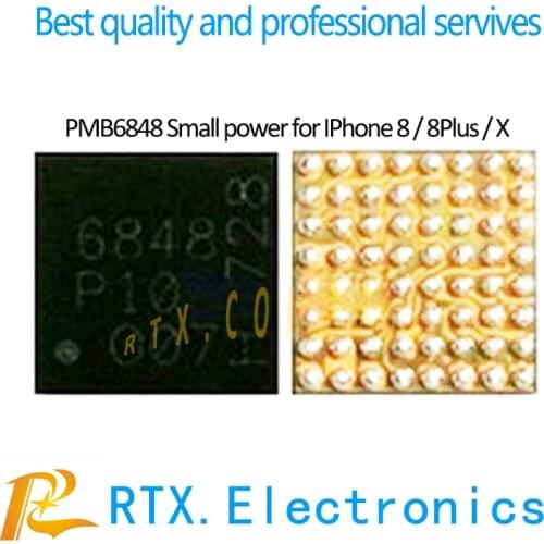 10pcs/lot Original new PMB6848 PM IC BBPMU-K for iPhone 8 8Plus X Small power IC baseband power IC chip 6648U_BB_K replacement