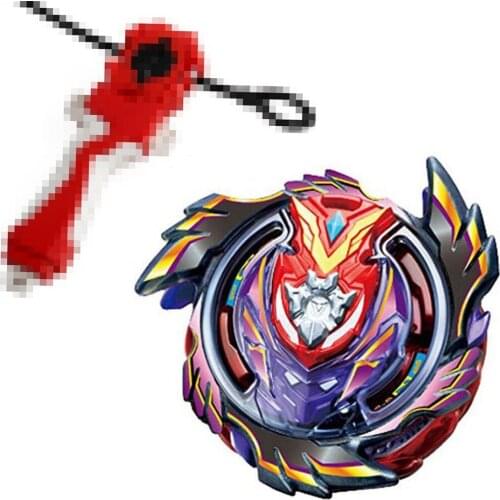 Spinning Top Burst B-96 STRIKE GOD VALKYRIE.MUGEN Funsion W/ Launcher + Grip Set Toy LR Launcher + Profession Grip