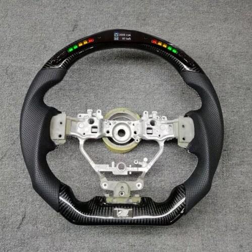 Sports LED Steering Wheel 100% Carbon Fiber Steering Wheel Fit For Lexus IS