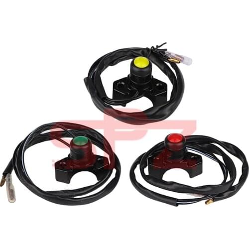 Motorcycle CNC Universal Engine Stop Start Kill Switch Button For YAMAHA YZ125 YZ250 YZ250F YZ450F WR250F WR450F YZ85