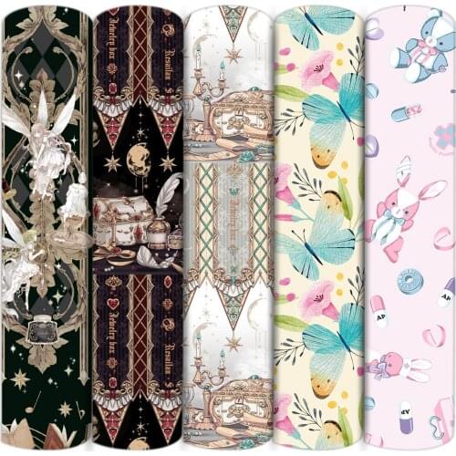 Spring Flower Floral Polyester Cotton/4way Stretch Fabric Patchwork Sewing Kid HomeTextile Cloth Quilting Dress Curtain,1Yc17080