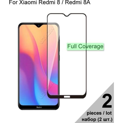Protective Glass For Xiaomi Redmi 8A / Redmi 8 Full Coverage Tempered Glass For Xiaomi Redmi 8 8A