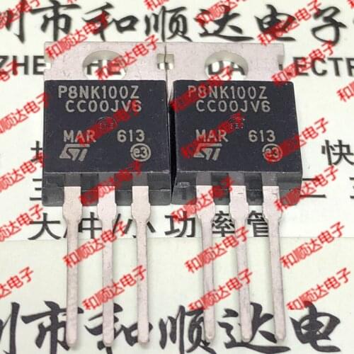 10pcs/lot P8NK100Z STP8NK100Z Brand new original stock TO-220 1000V 6.5A