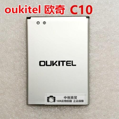 100% original battery for OUKITEL C10 battery 2000mAh High capacit Long standby time for OUKITEL phone battery