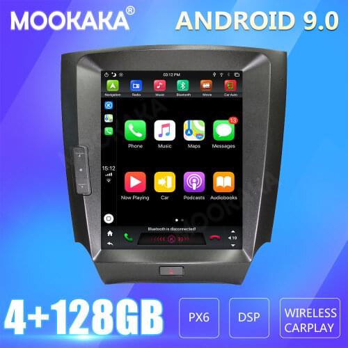 For Lexus IS IS300 IS200 IS250 IS350 2005-2012 Car Radio Screen GPS Navigation 128GB Android CARPLAY Multimedia Player Audio