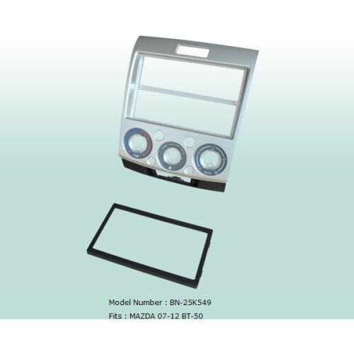 Car Fascias Stereo Radio Audio Panel Navigation Frame Dash Kit For Mazda BT-50 2007 2008 2009 2010 2011 2012
