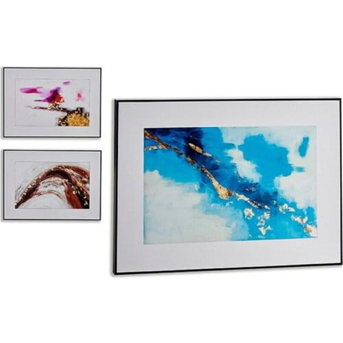 Canvas Black Wood Canvas 3 (11 x 71,5 x 51,5 cm)