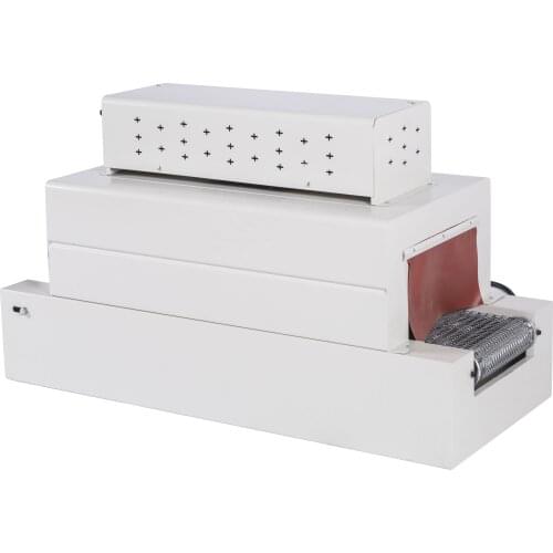 BS-260 Automatic Small PVC /POF film Cable Heat Tunnel Shrink Packing Sleeve Label Wrapping Machine For Bottle