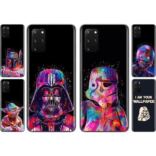 Disney Star Wars Dark Samurai For Samsung S20 FE A91 A81 A72 A71 A52 A51 A42 A41 A32 A31 A21 A12 Lite Transparent Phone Case
