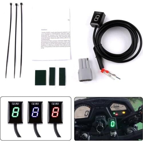 Motorcycle 1-6 Level Gear Indicator Digital Gear Meter For Suzuki Boulevard C90 2005-12 C109R C109T 2008-15 M109R M109R2 2006-10
