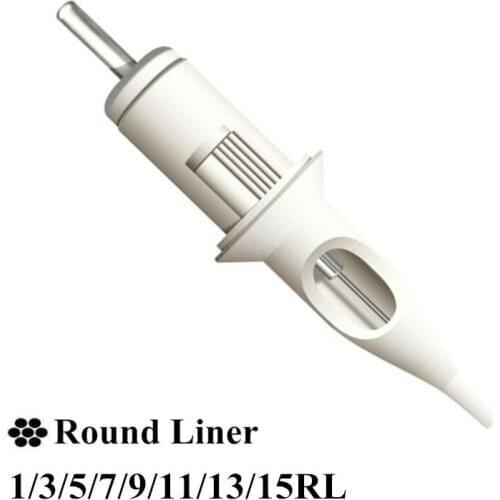BIGWASP 20Pcs/Box Standard Tattoo Needle Cartridges V1 Updated Version - Round Liners 1/3/5/7/9/11/13/15RL