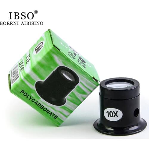 Creative Watch Eyes 10X Watch Repair Jeweller Optical Glasses Magnifier Jeweler Eye Glasses Optical Lens Magnifier Loupe Tools